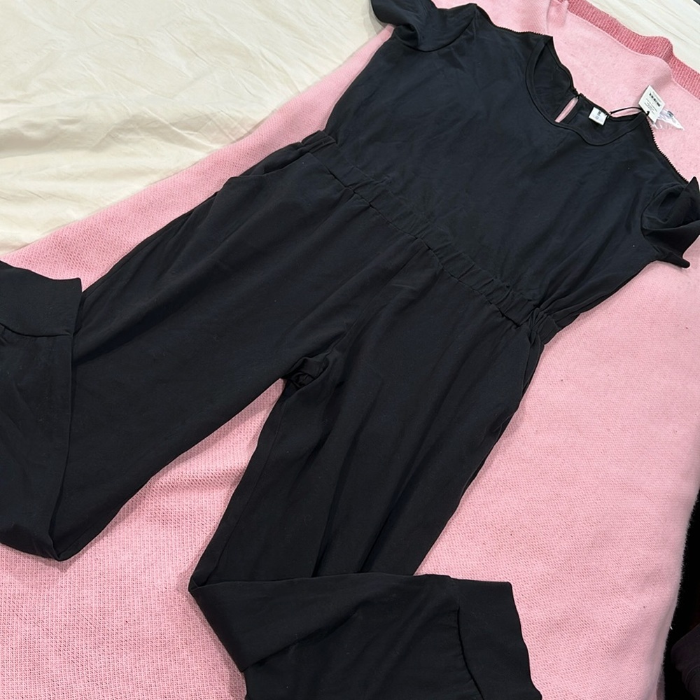 Smash+Tess Sunday Romper in midnight black